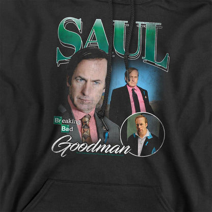 Black - Side - Breaking Bad Unisex Adult Saul Goodman Homage Hoodie