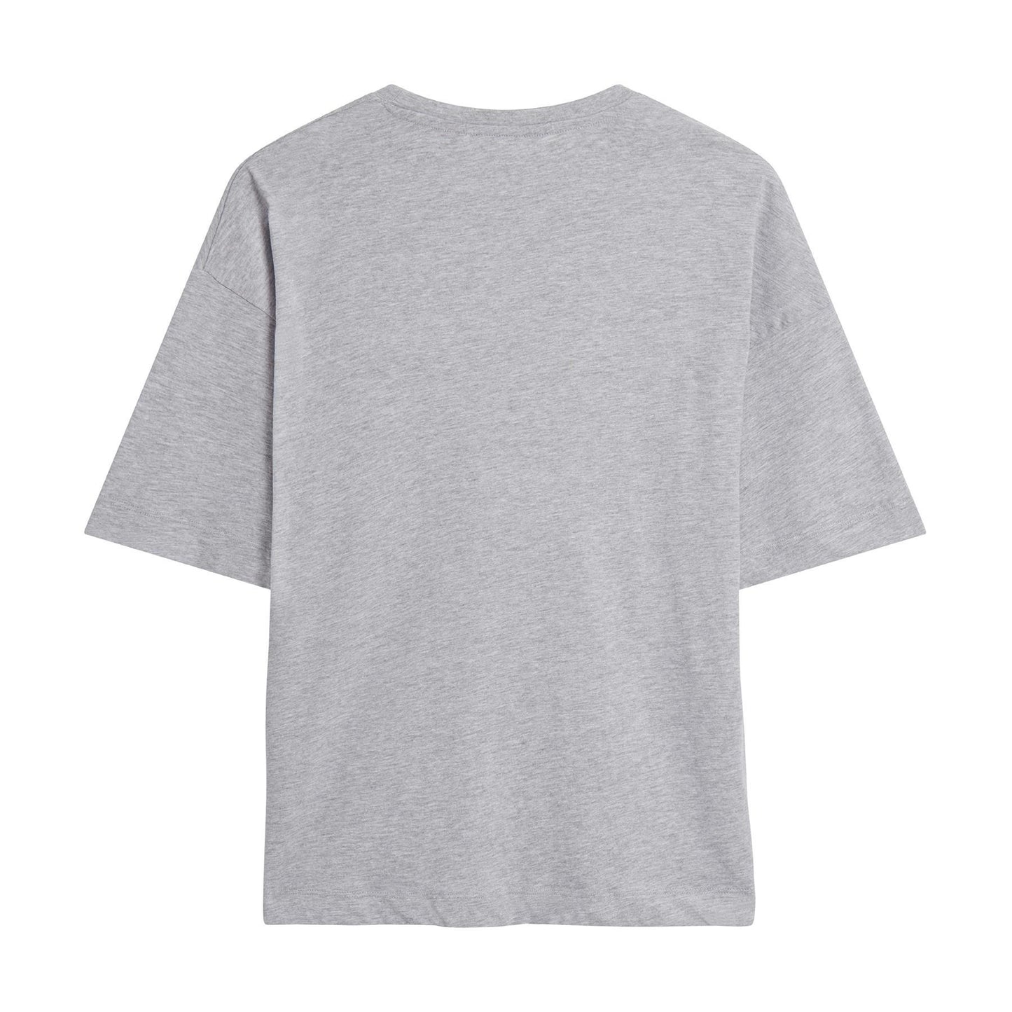 Heather Grey - Back - Barbie Womens-Ladies Established 1959 Oversized T-Shirt