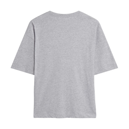 Heather Grey - Back - Barbie Womens-Ladies Established 1959 Oversized T-Shirt