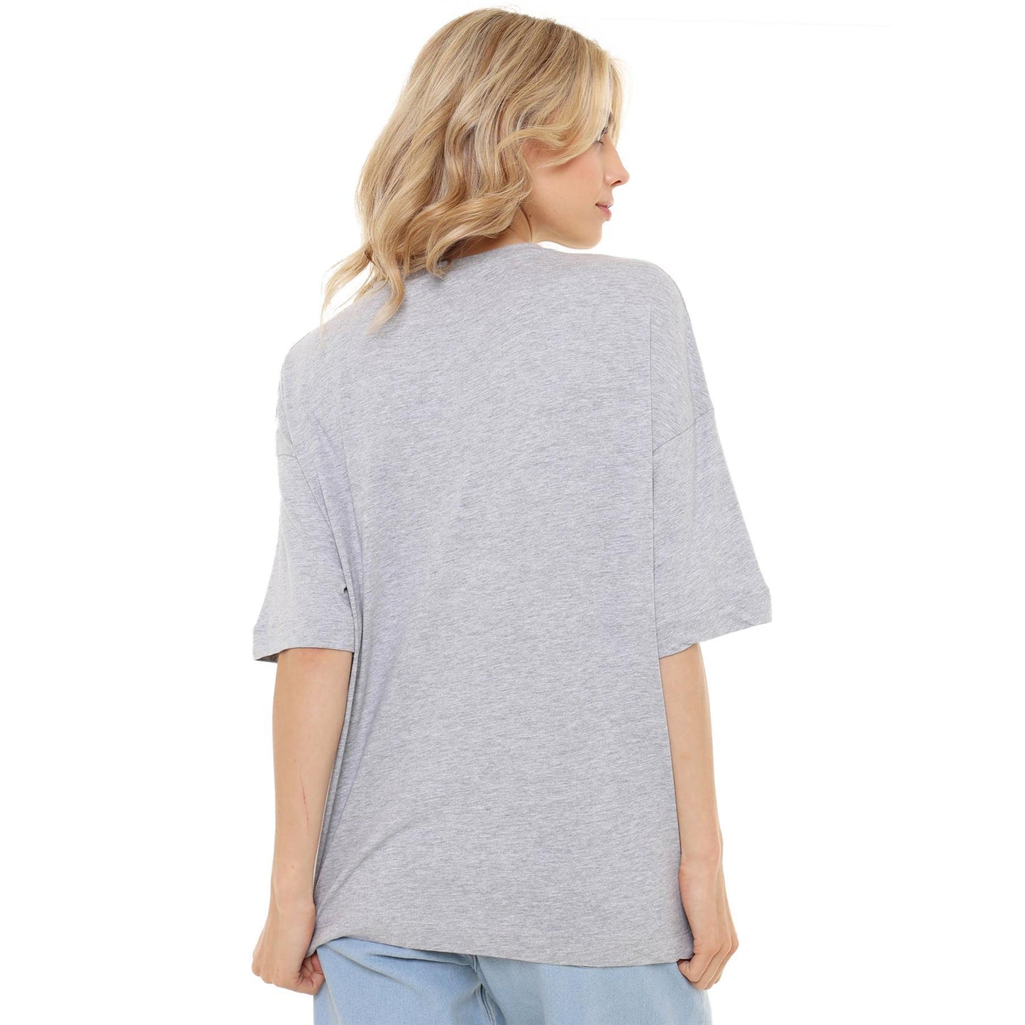 Heather Grey - Lifestyle - Barbie Womens-Ladies Established 1959 Oversized T-Shirt