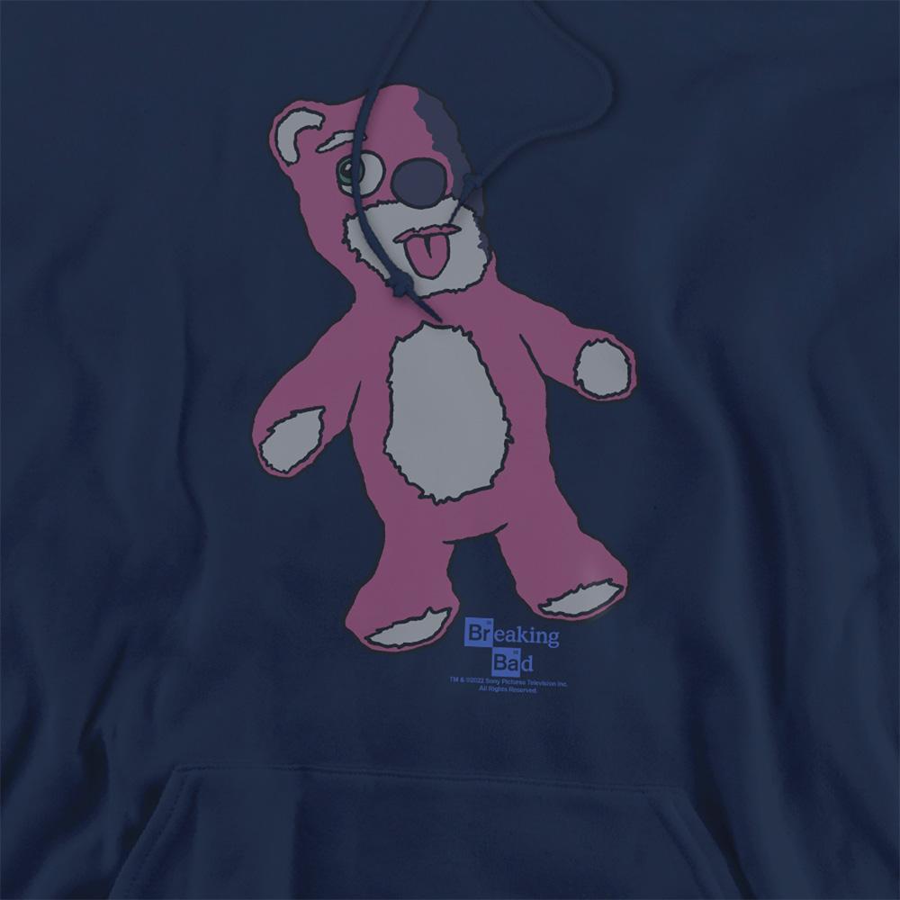 Navy - Side - Breaking Bad Unisex Adult Tread Lightly Bear Hoodie