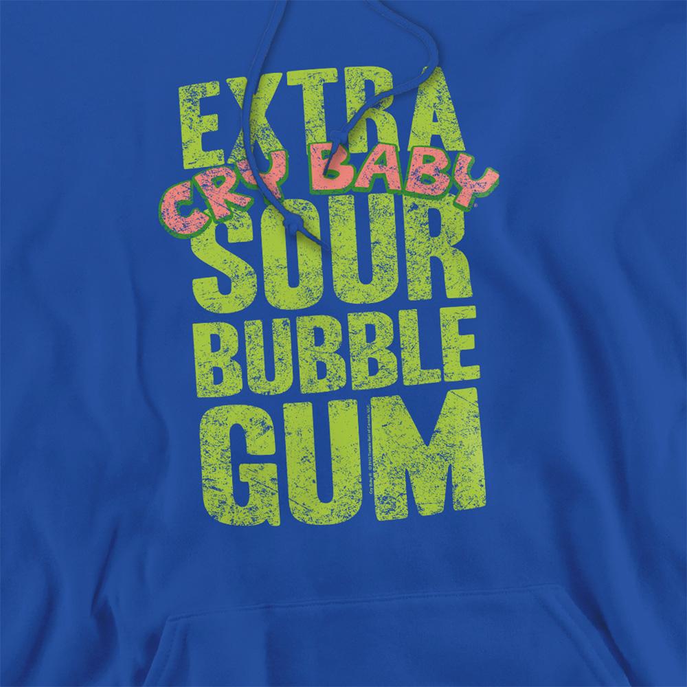 Royal Blue - Side - Dubble Bubble Unisex Adult Extra Sour Hoodie