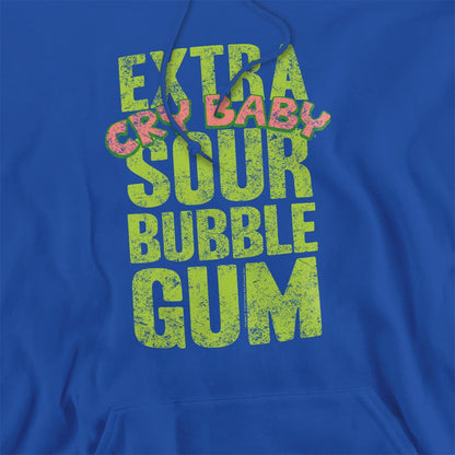 Royal Blue - Side - Dubble Bubble Unisex Adult Extra Sour Hoodie
