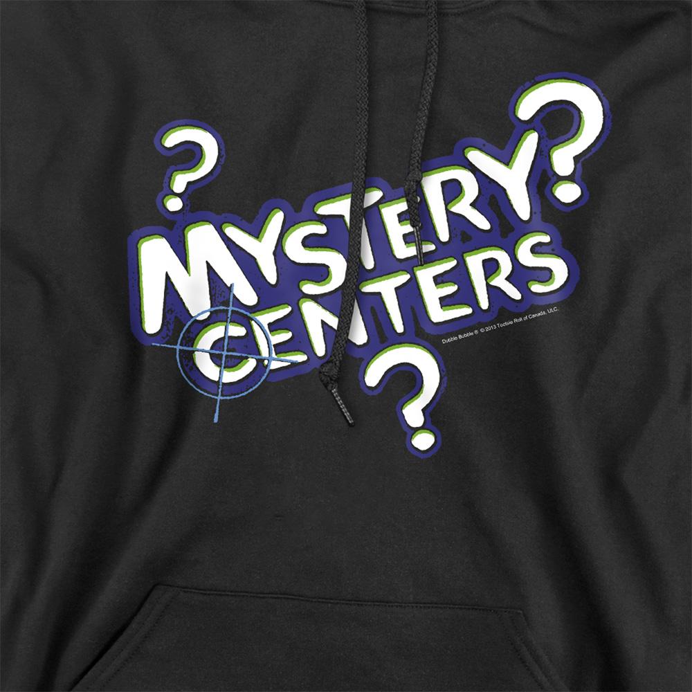 Black - Side - Dubble Bubble Unisex Adult Mystery Centers Hoodie