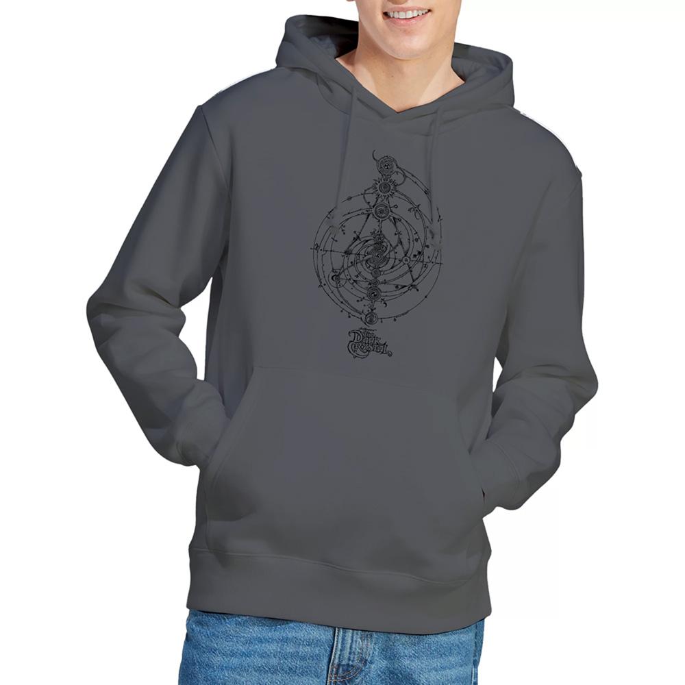 Charcoal - Back - Dark Crystal Unisex Adult Dream Spiral Hoodie