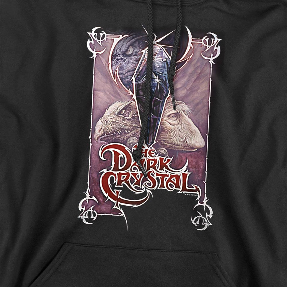 Black - Side - Dark Crystal Unisex Adult Wicked Poster Hoodie