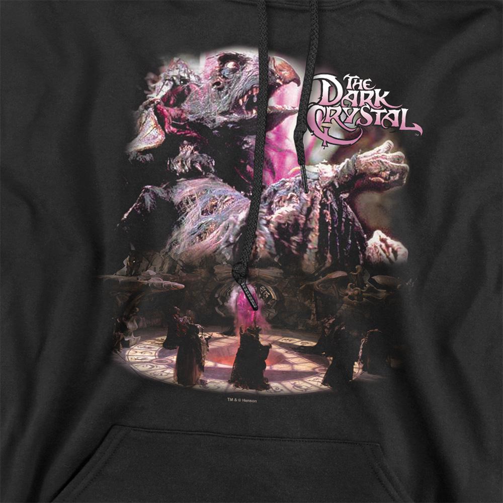 Black - Side - Dark Crystal Unisex Adult Power Mad Hoodie