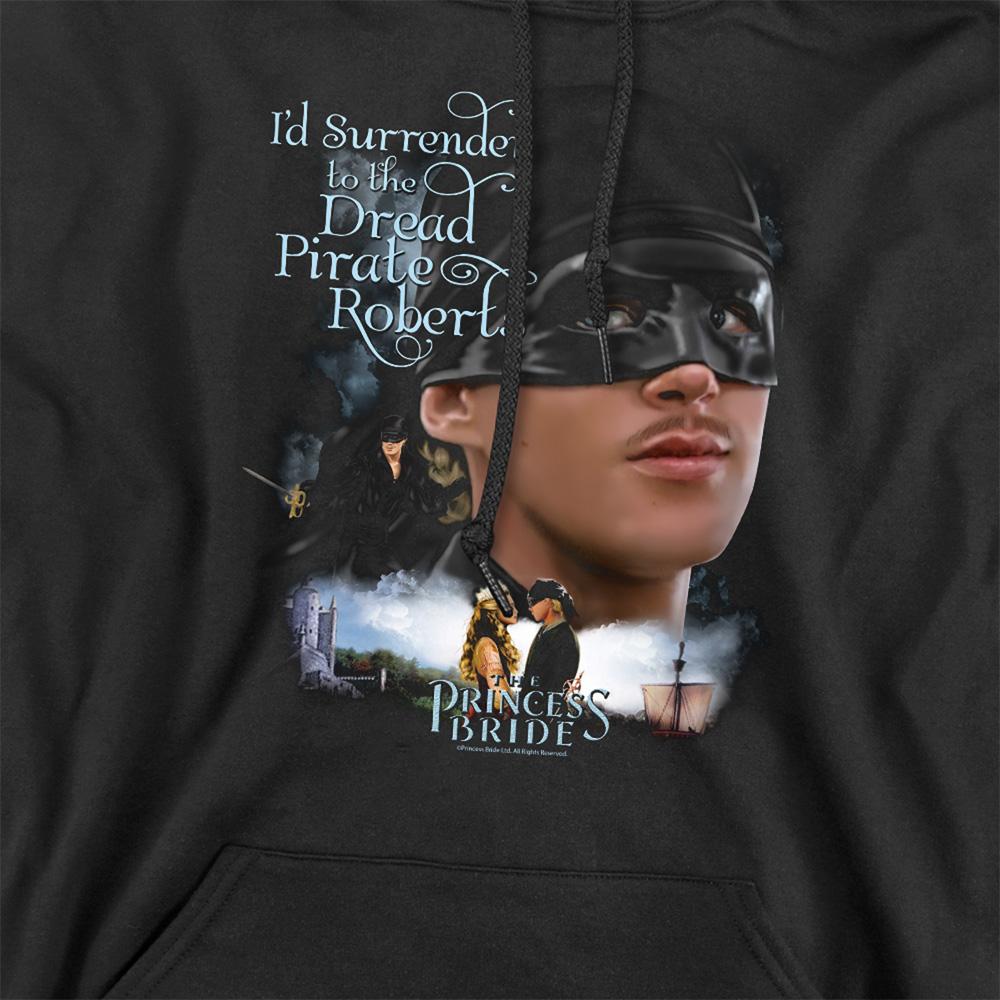 Black - Side - The Princess Bride Unisex Adult Surrender Hoodie