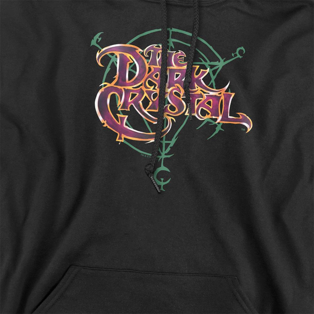 Black - Side - Dark Crystal Unisex Adult Symbol Logo Hoodie