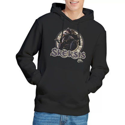 Black - Back - Dark Crystal Unisex Adult Skeksis Hoodie