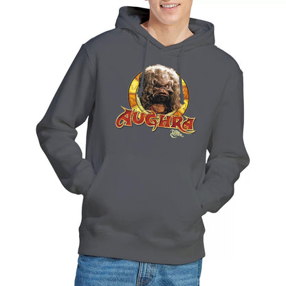 Charcoal - Back - Dark Crystal Unisex Adult Aughra Circle Hoodie