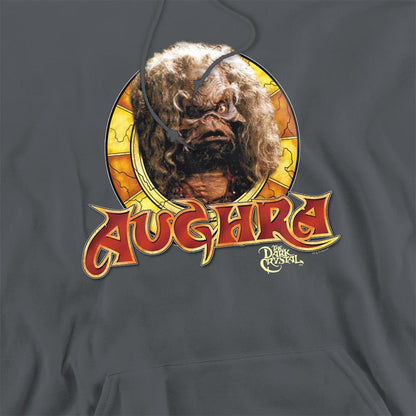 Charcoal - Side - Dark Crystal Unisex Adult Aughra Circle Hoodie