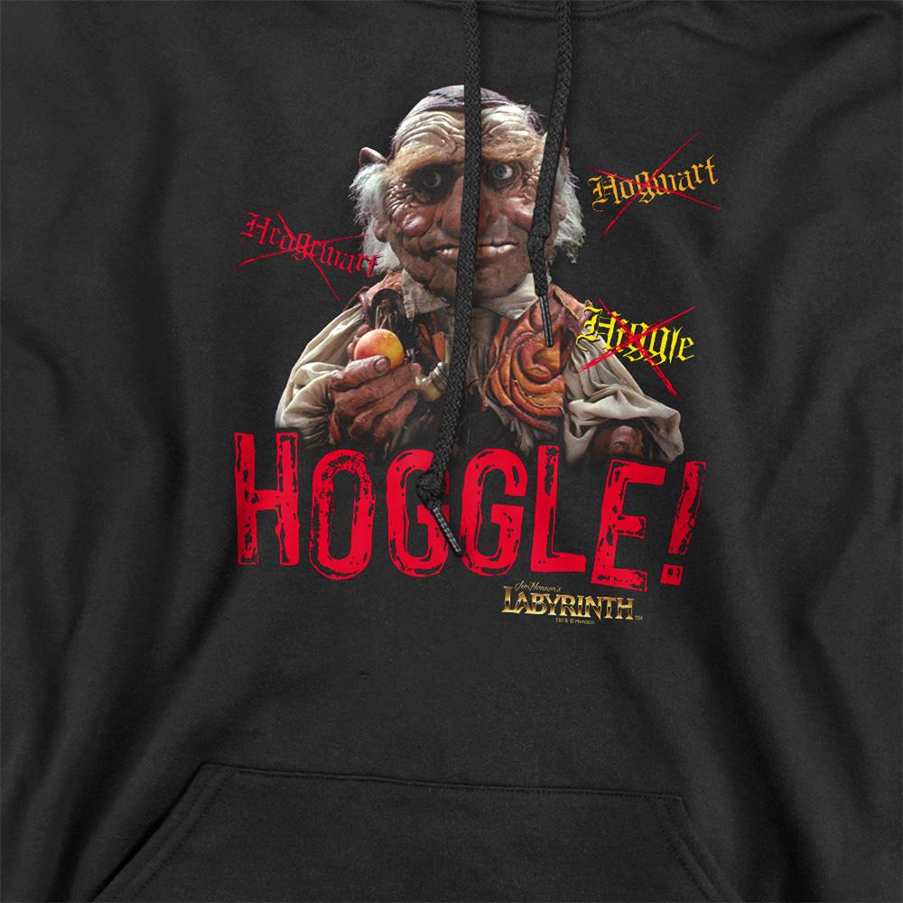 Black - Side - Labyrinth Unisex Adult Hoggle Hoodie