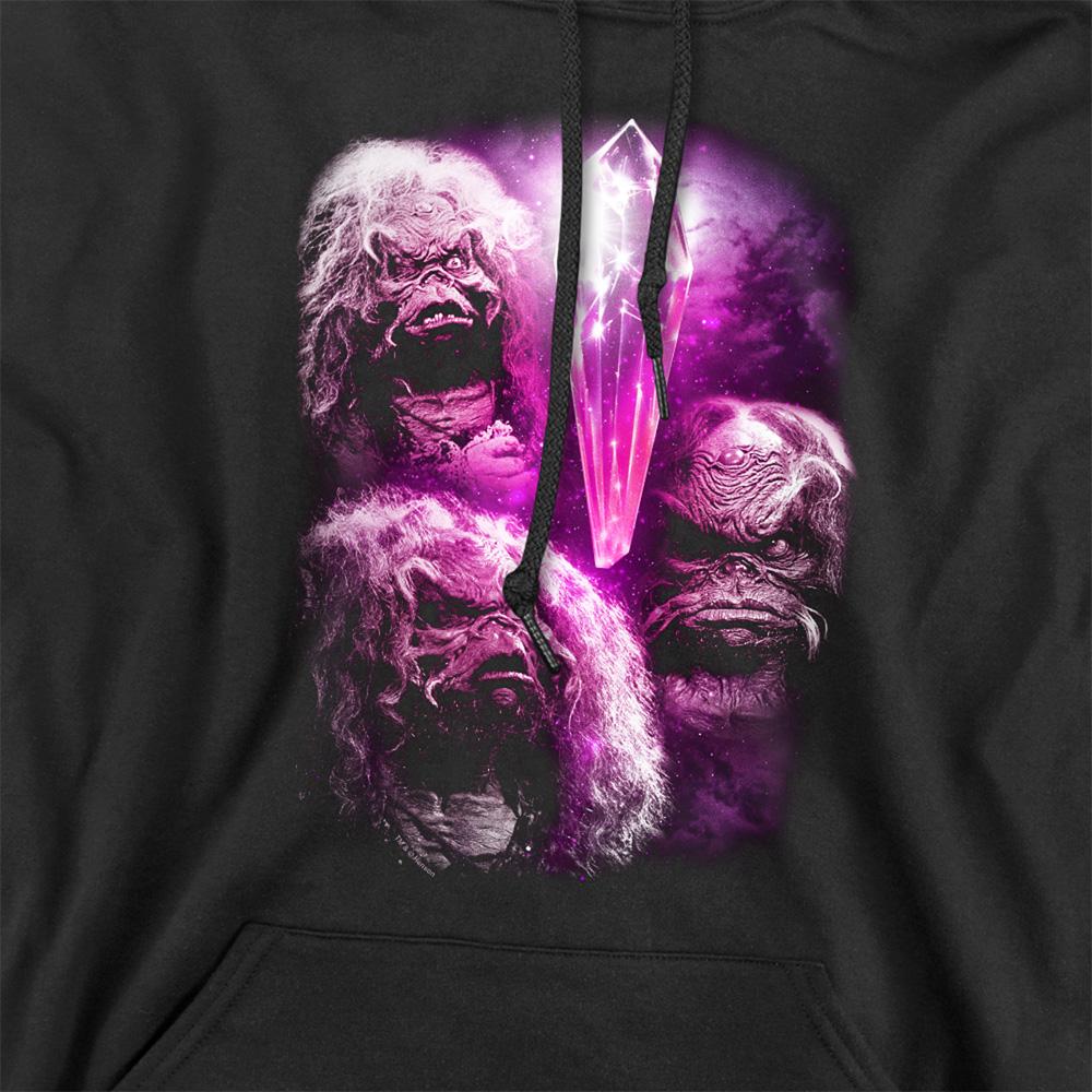 Black - Side - Dark Crystal Unisex Adult Howling Hoodie