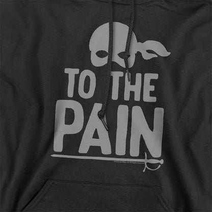 Black - Side - The Princess Bride Unisex Adult To The Pain Hoodie