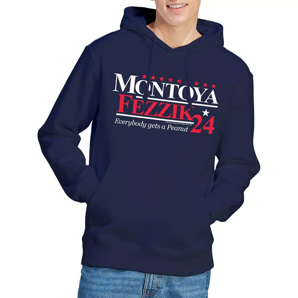 Navy - Lifestyle - The Princess Bride Unisex Adult Montoya And Fezzik For President 24 Hoodie
