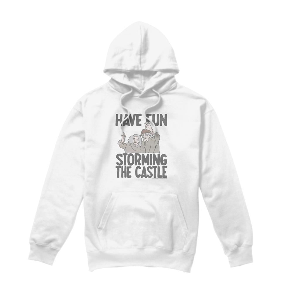 White - Front - The Princess Bride Unisex Adult Have Fun Storming The Castle Hoodie