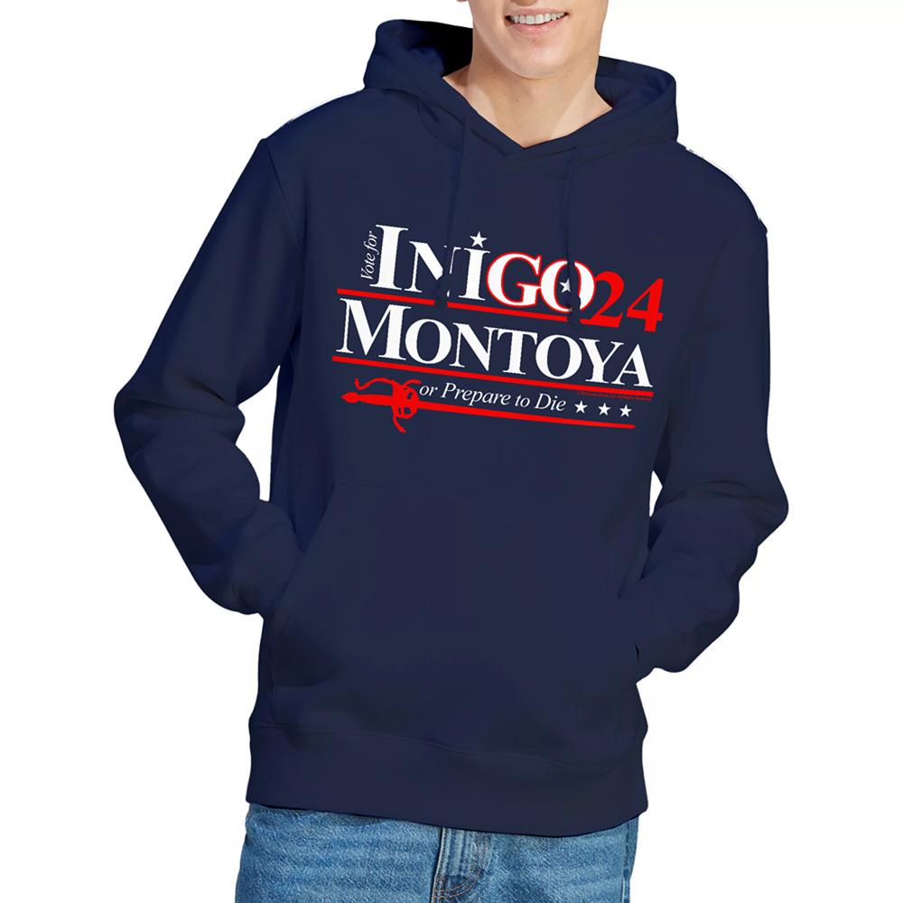 Navy - Lifestyle - The Princess Bride Unisex Adult For President 24 Inigo Montoya Hoodie
