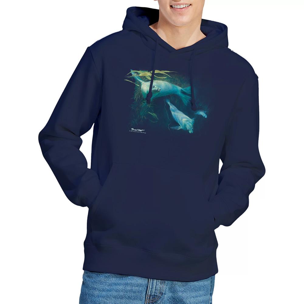 Navy - Lifestyle - Wildlife Unisex Adult Kelp Patrol Hoodie