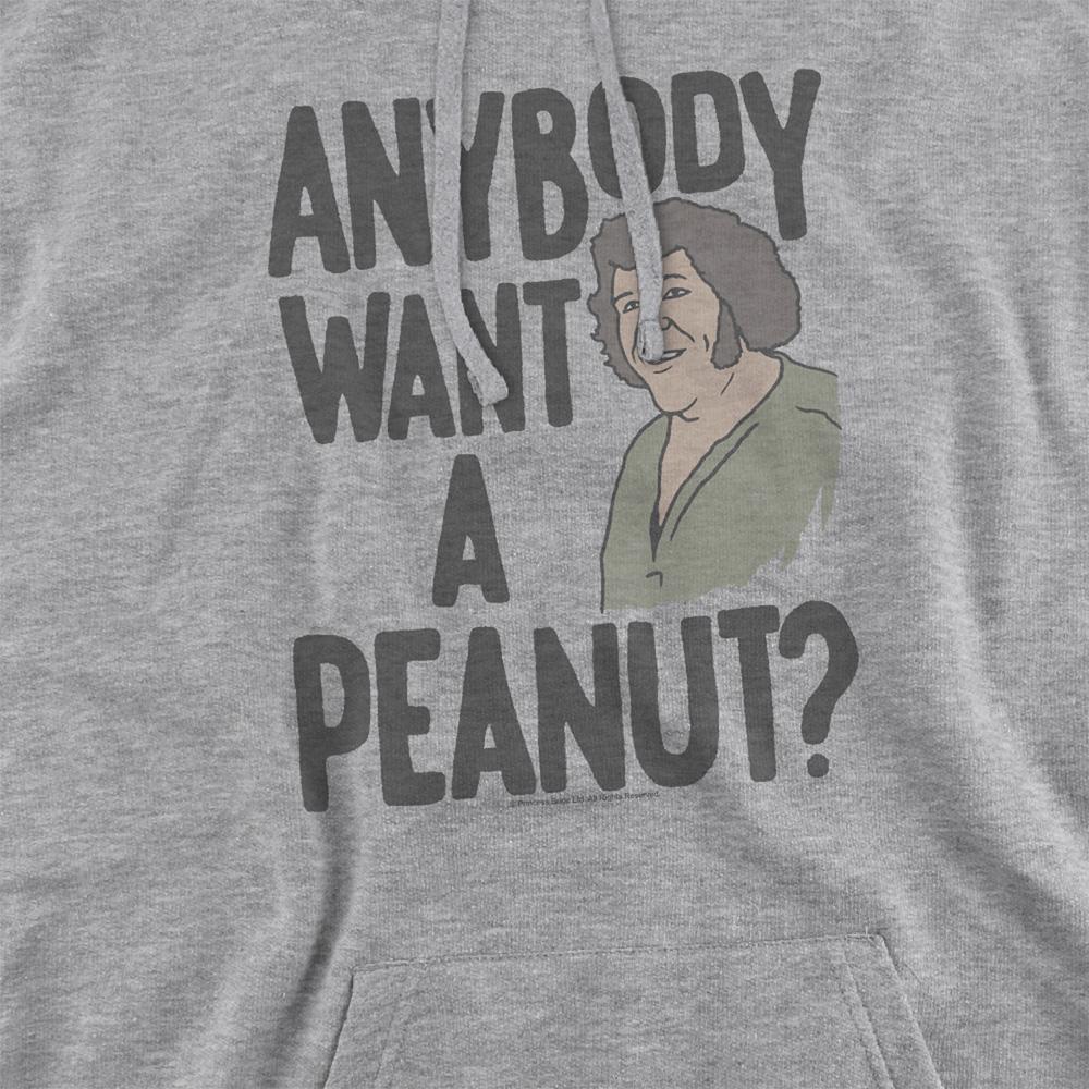 Athletic Heather - Side - The Princess Bride Unisex Adult Anybody Want A Peanut? Hoodie