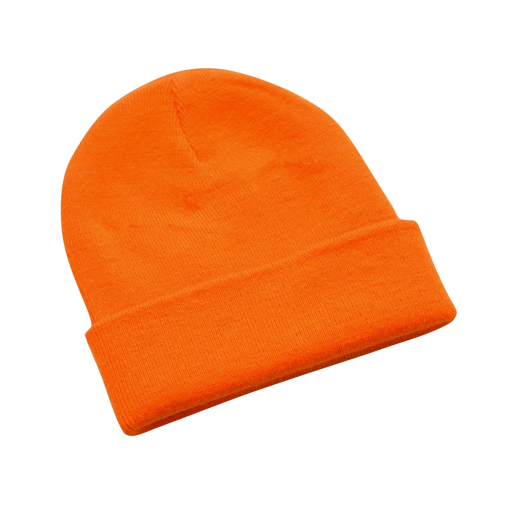 Orange - Back - NASA Mens Outline Logo Beanie
