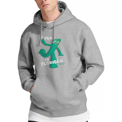 Athletic - Lifestyle - Gumby Unisex Adult I´m Flexible Heather Hoodie