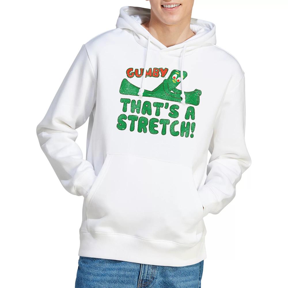 White - Lifestyle - Gumby Unisex Adult That´s A Stretch Hoodie