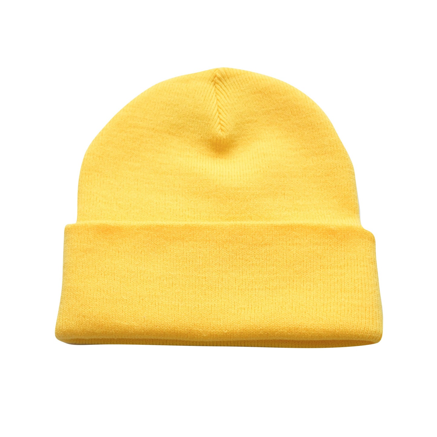 Yellow - Back - Minions Mens Eye Beanie