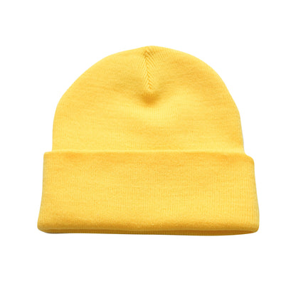 Yellow - Back - Minions Mens Eye Beanie