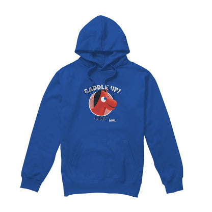Royal Blue - Front - Gumby Unisex Adult Saddle Up Hoodie
