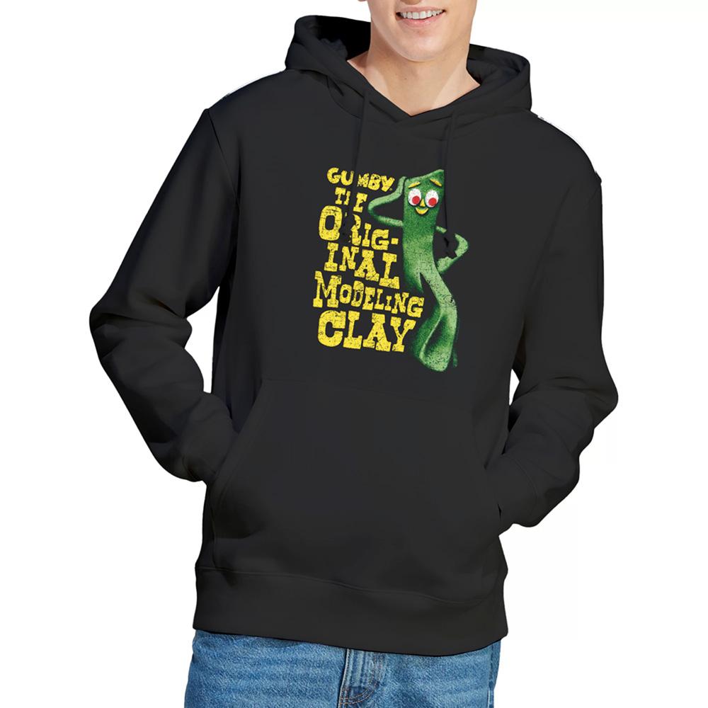 Black - Lifestyle - Gumby Unisex Adult So Punny Hoodie