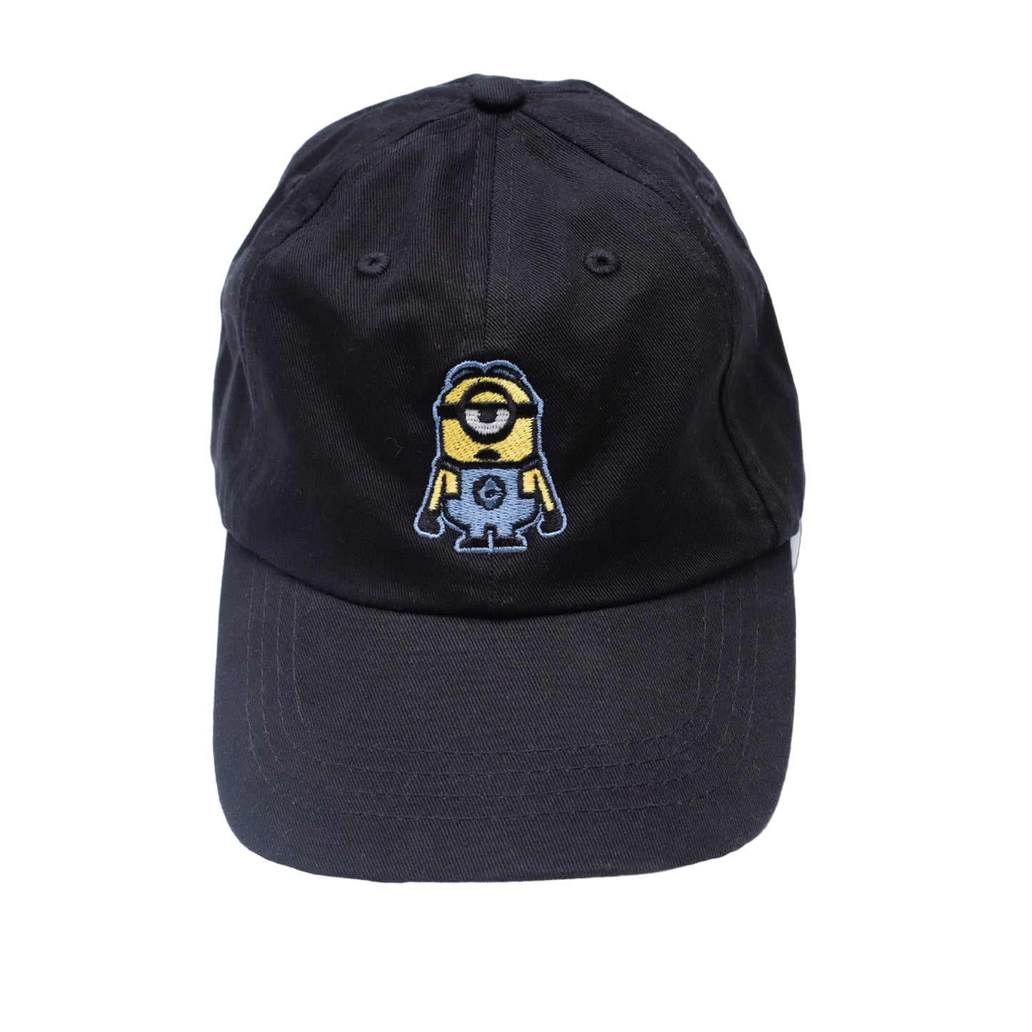 Black - Front - Minions Grumpy Stuart Baseball Cap