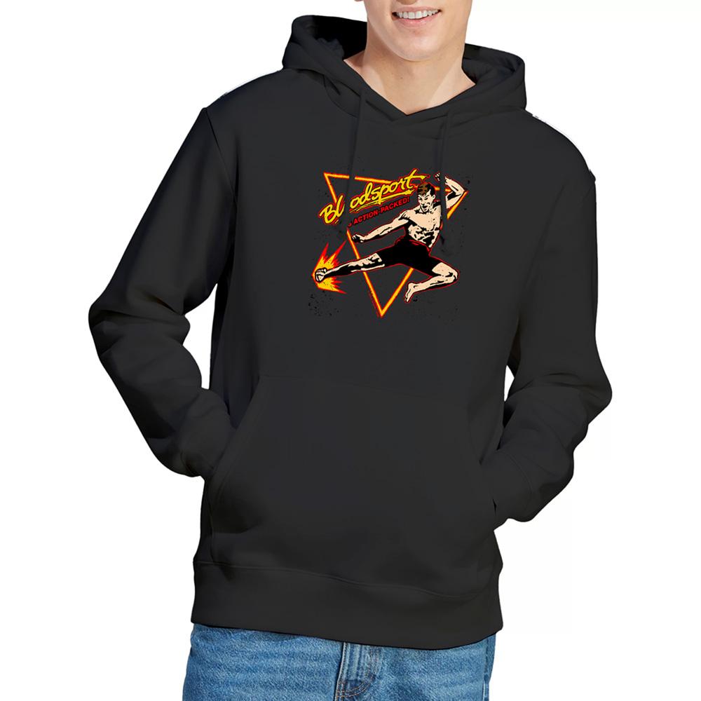 Black - Lifestyle - Bloodsport Unisex Adult Action Packed Hoodie