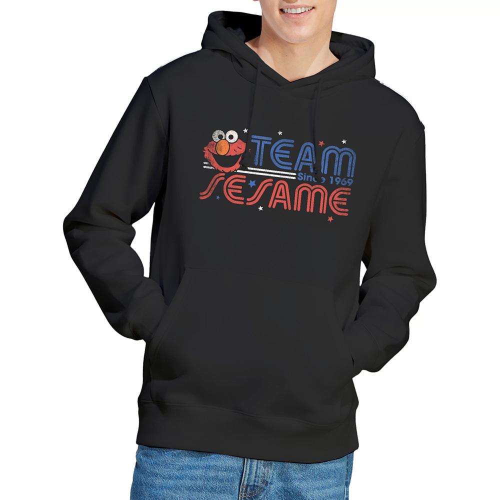 Black - Lifestyle - Sesame Street Unisex Adult Team Hoodie