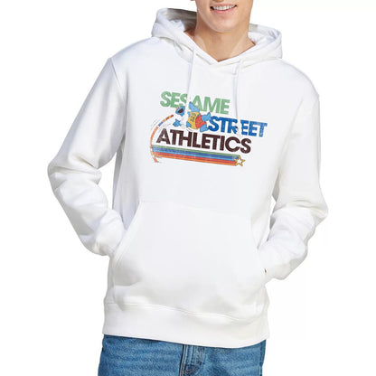 White - Lifestyle - Sesame Street Unisex Adult Athletic Hoodie