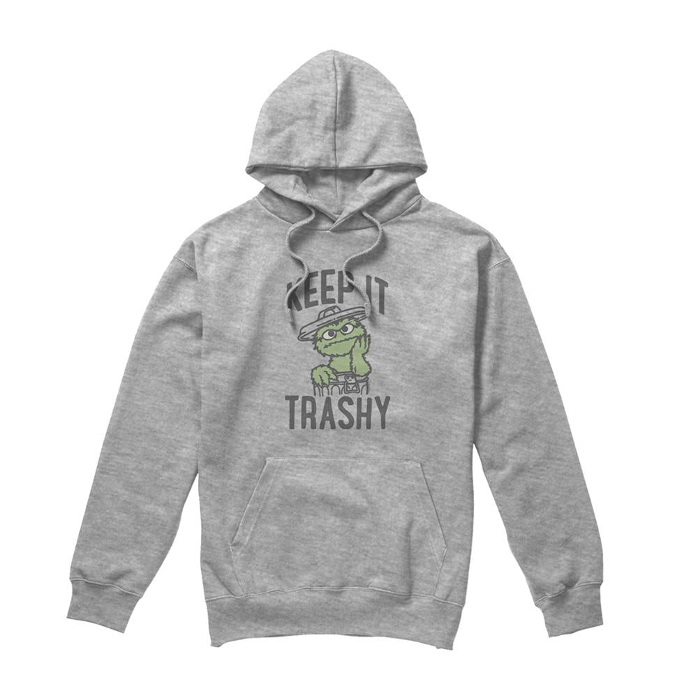 Athletic Heather - Front - Sesame Street Unisex Adult The In My Hood Heather Hoodie