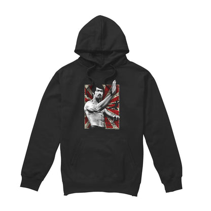 Black - Front - Bruce Lee Unisex Adult Concentrate Hoodie