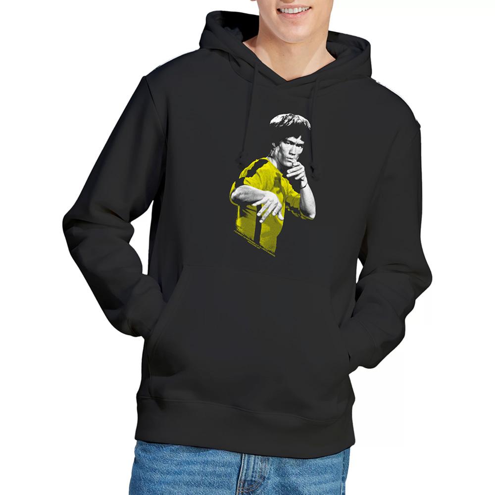 Black - Lifestyle - Bruce Lee Unisex Adult Suit Of Death Hoodie
