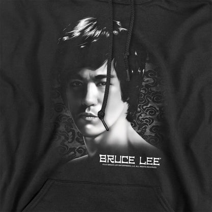 Black - Side - Bruce Lee Unisex Adult In Your Face Hoodie