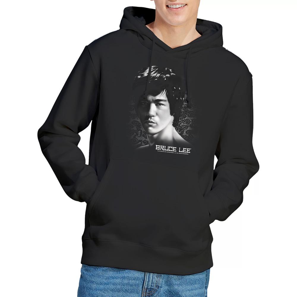 Black - Lifestyle - Bruce Lee Unisex Adult In Your Face Hoodie