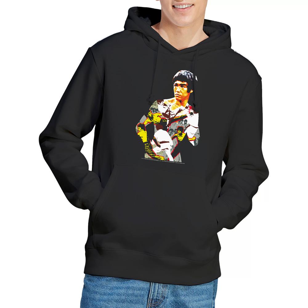 Black - Lifestyle - Bruce Lee Unisex Adult Body Of Action Hoodie