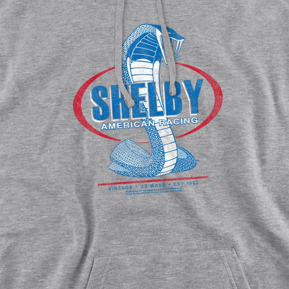 Athletic - Side - Carroll Shelby Unisex Adult American Racing Heather Hoodie