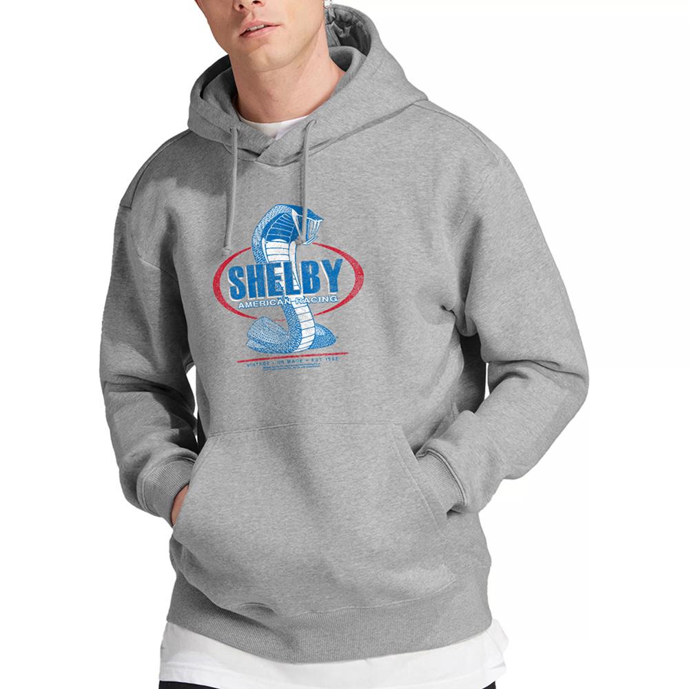 Athletic - Lifestyle - Carroll Shelby Unisex Adult American Racing Heather Hoodie
