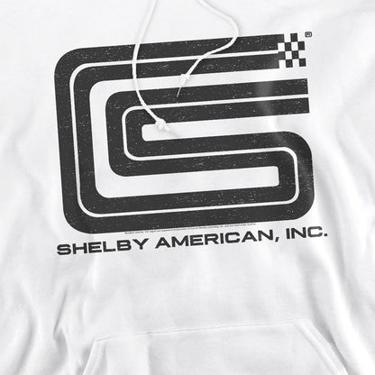 White - Side - Carroll Shelby Unisex Adult Hoodie
