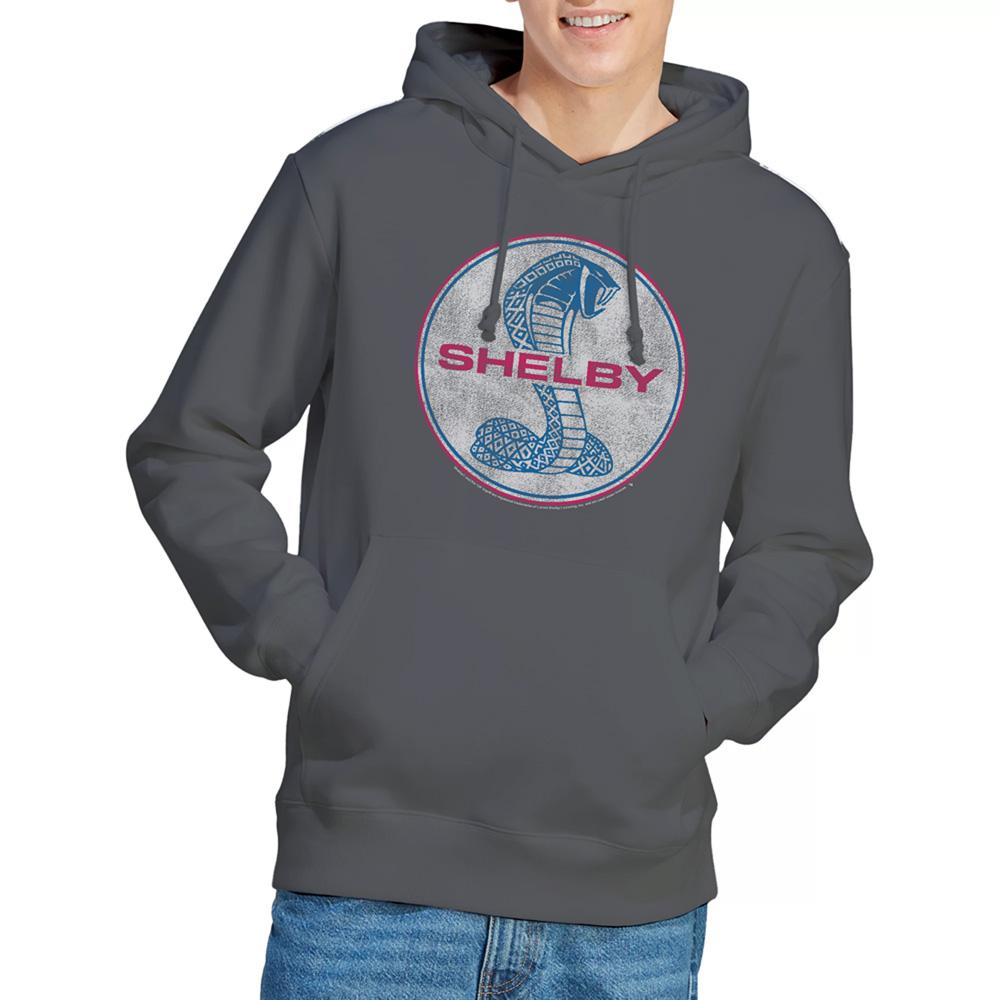 Charcoal - Lifestyle - Carroll Shelby Unisex Adult Full Color Cobra Hoodie