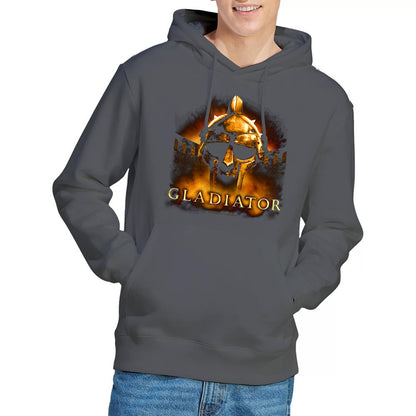 Charcoal - Lifestyle - Gladiator Unisex Adult My Name Is Hoodie