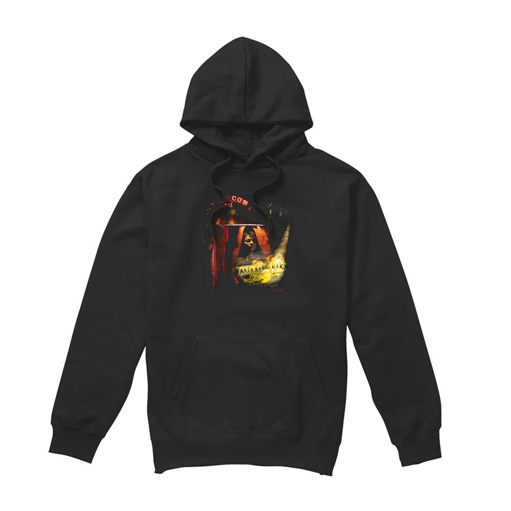 Black - Front - MirrorMask Unisex Adult Big Top Poster Hoodie