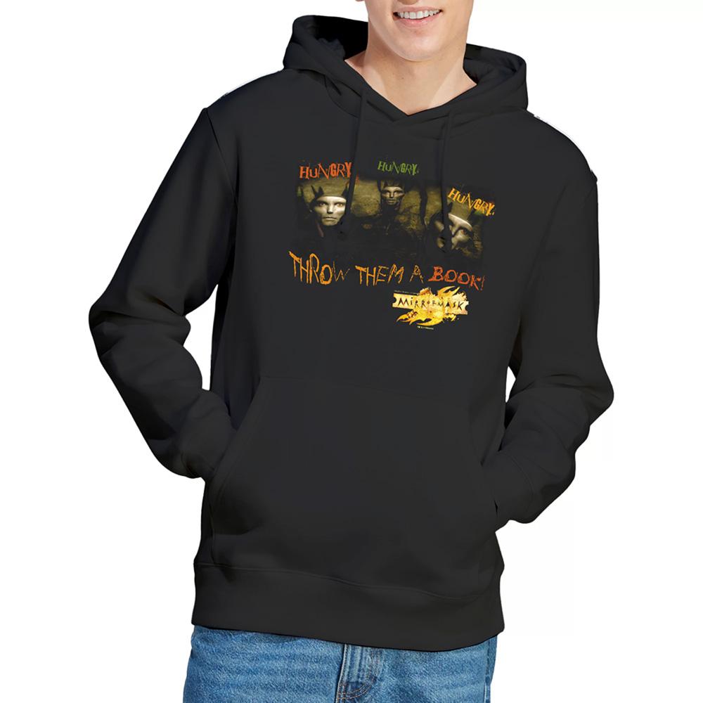 Black - Lifestyle - MirrorMask Unisex Adult Hungry Hoodie
