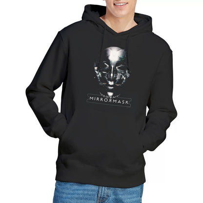 Black - Lifestyle - MirrorMask Unisex Adult Mask Hoodie