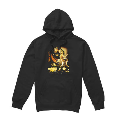Black - Front - MirrorMask Unisex Adult Hoodie